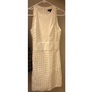 Size 4 Banana Republic white dress